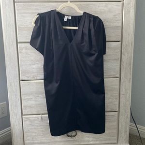 Black silk dress size small